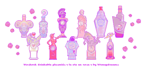 Bioshock Infinite - Rose Colored Vigors/Drinkable Plasmids