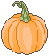 a small pumpkin