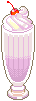 Lilac Milkshake