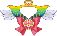Super Sailor Moon's Scarf, Ribbon, and Locket.