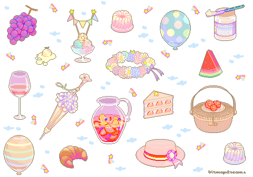 Rainbow Shaded Cloud Picnic
